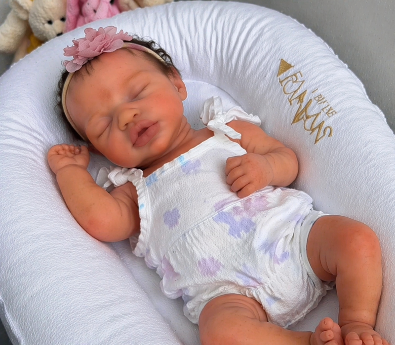 Fleur Niña - Bebé Realista de Silicona Extremadamente Flexible | 57cm - 3.300kg