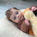 James Niño - Bebé Realista de Silicona Extremadamente Flexible | 58cm - 3.300kg