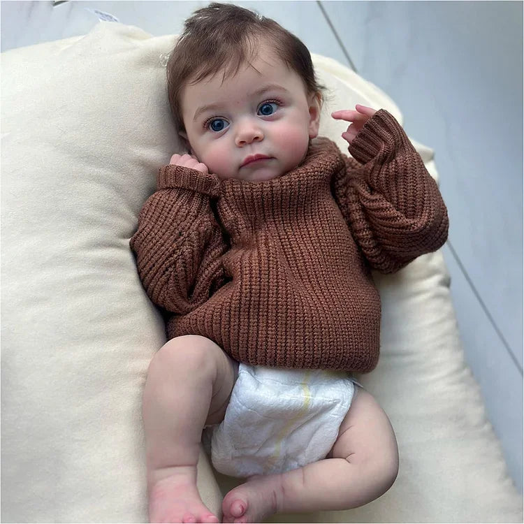 James Niño - Bebé Realista de Silicona Extremadamente Flexible | 58cm - 3.300kg